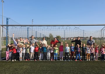 Druženje i pokazni trening s mališanima iz Dječjeg vrtića Velika Gorica